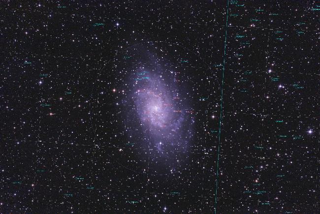 M33 du 06/08/2018 - plate solving