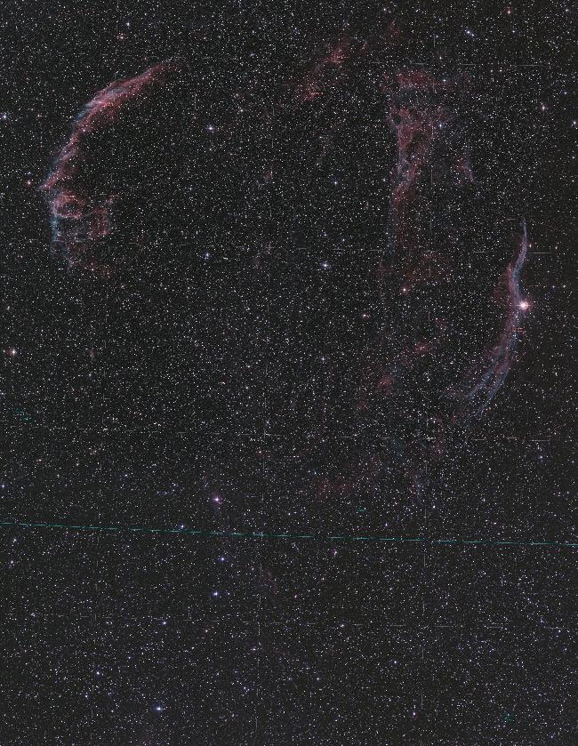 Dentelles du Cygne 11/08/2018 plate solving