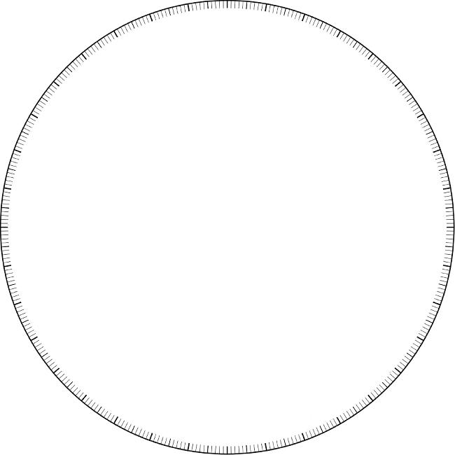 Disque Coordonnées vide