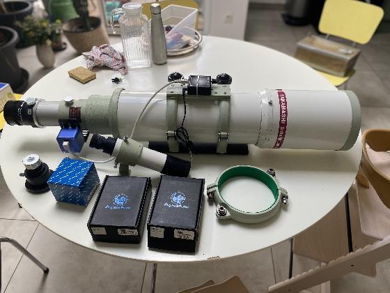 TOA130 complète avec flattener 645 et hardcase