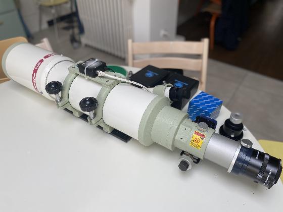 TOA130 complète avec flattener 645 et hardcase