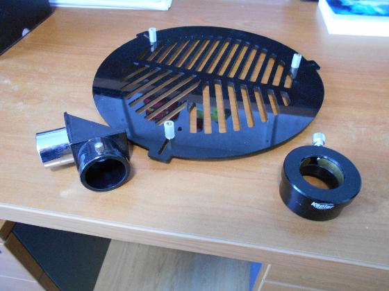 newton kepler  en carbone 250/F4 + correcteur comacorr ED F4 et 1.5X barlow