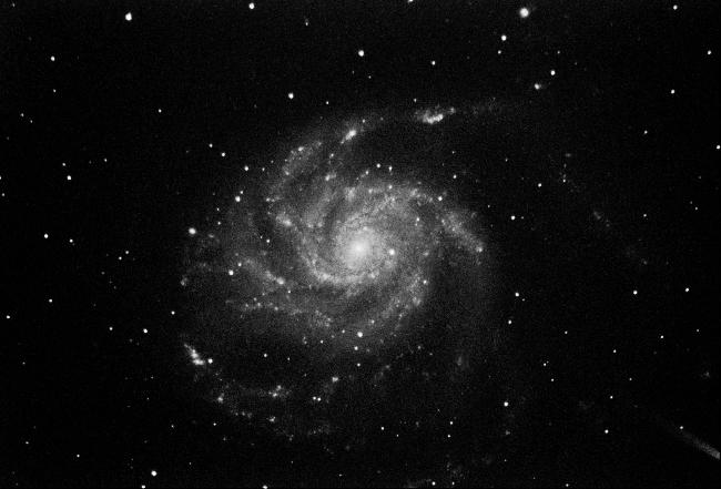 M101 en poses courtes à l'A7s
