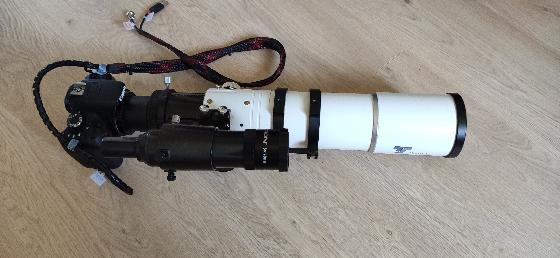 TS72 lanthane et Canon 650D défiltré/refiltré Baader