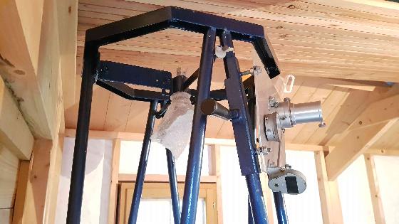 Tube optique Newton + Miroir de 370mm F/D 5.5 et Plan