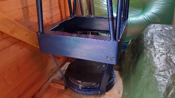 Tube optique Newton + Miroir de 370mm F/D 5.5 et Plan