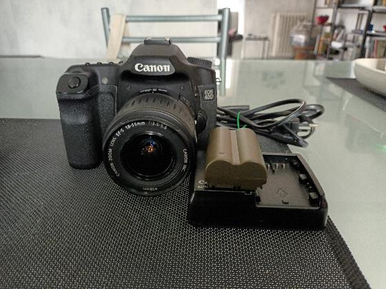setup canon d 40