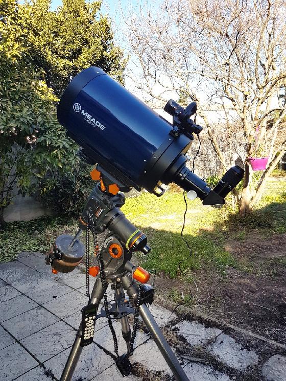 Meade 254 ACF monture CGEM celestron 