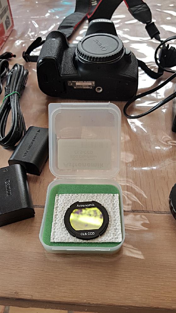 Canon 60 Da  kit complet et accessoires état neuf