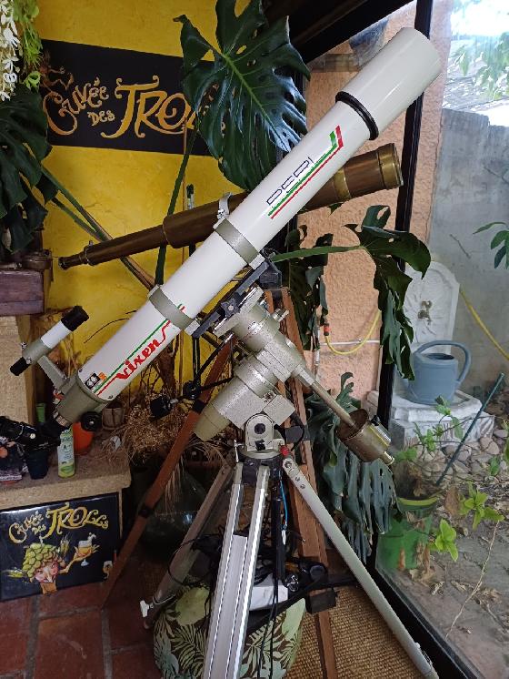 Lunette 90 mm Perl vixen monture super polaris motorisé