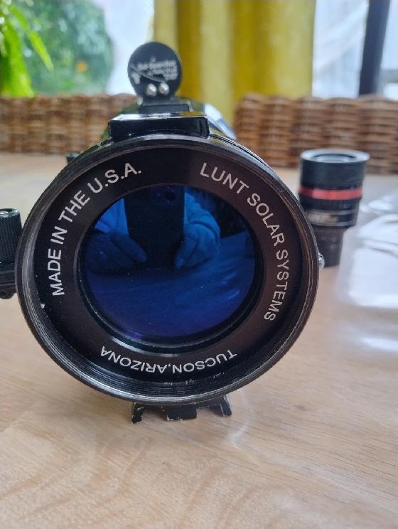 Lunette 60 mm Lunt Halpha BF 12 en parfait état 