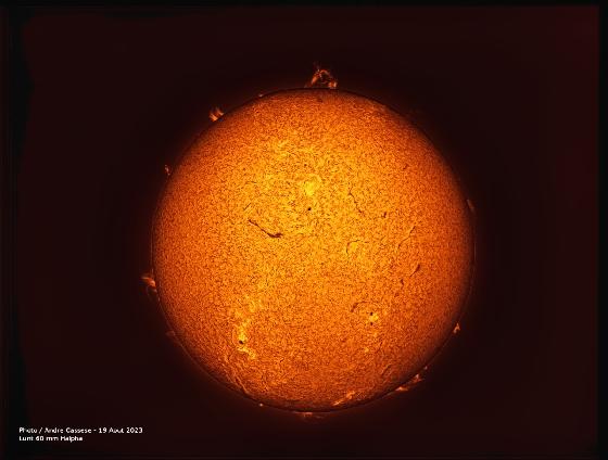 Lunette 60 mm Lunt Halpha BF 12 en parfait état 