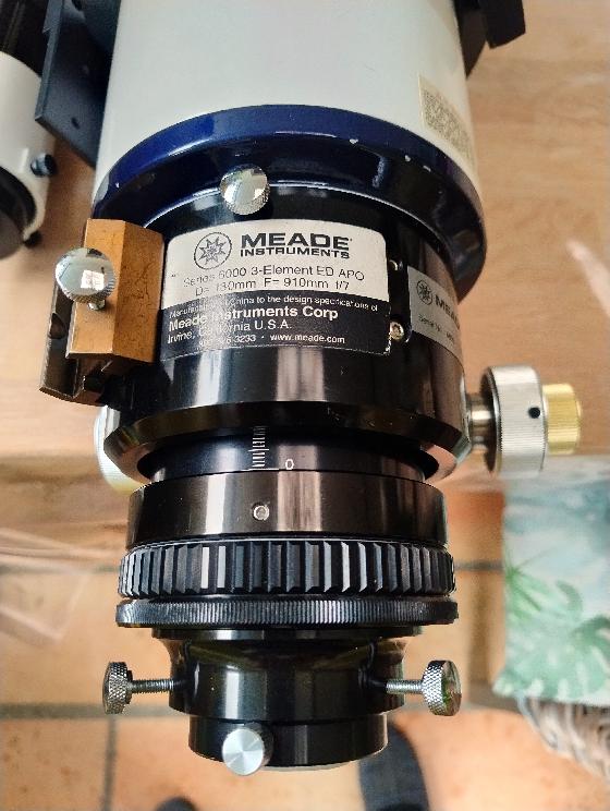 Lunette super APO 130 mm Triplet Meade serie 6000