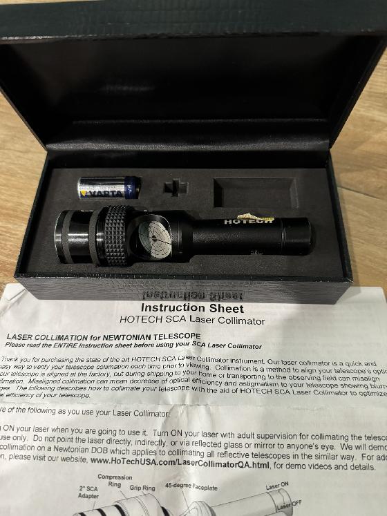 Laser de collimation HOTECH en 31.75mm