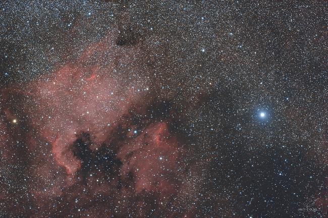 Deneb et North America