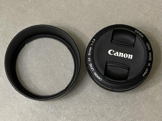 Objectif canon 50  1.4 usm