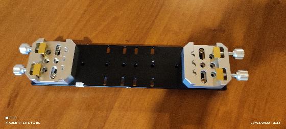 Platine TS-Optics Platine double De Luxe pour 2 Télescopes en parallèle