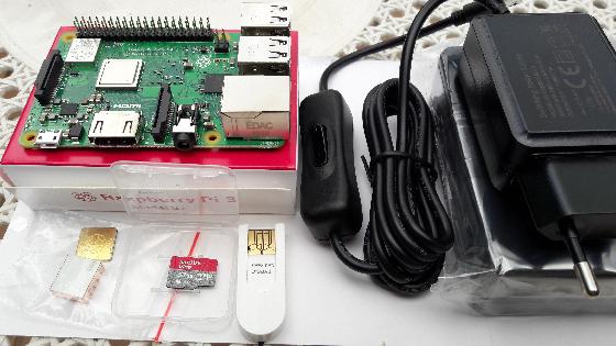 RASPBERRY Pi 3B +
