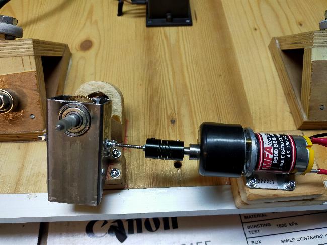 motorisation table équatoriale