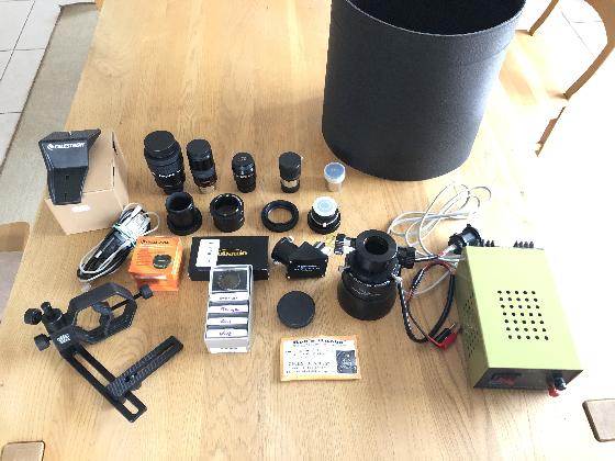 Celestron CPC 9.25 et équipements