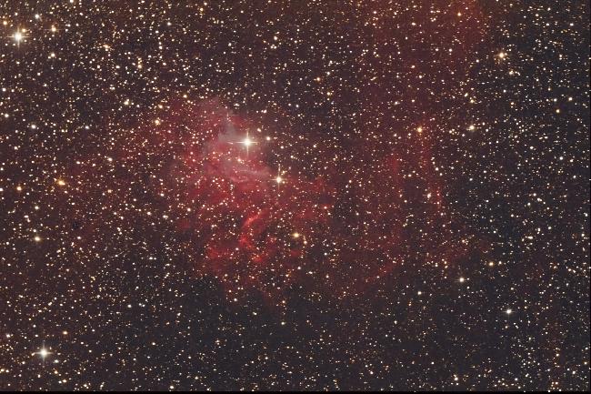 Nébuleuse de l'étoile Flamboyante IC 405