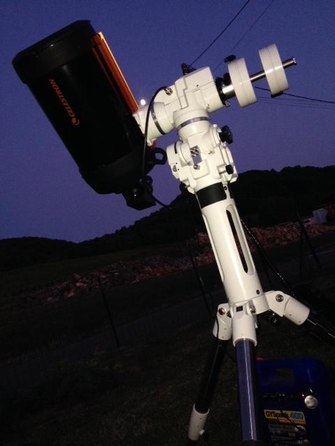 VDS monture AZEQ5 GT + C8 Fastar + accessoires