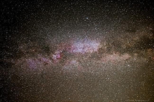 Voie Lactee Region du cygne vu d'Alsace du Nord