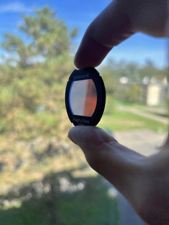 Filtre Astronomik Ha (12nm) EOS-Clip