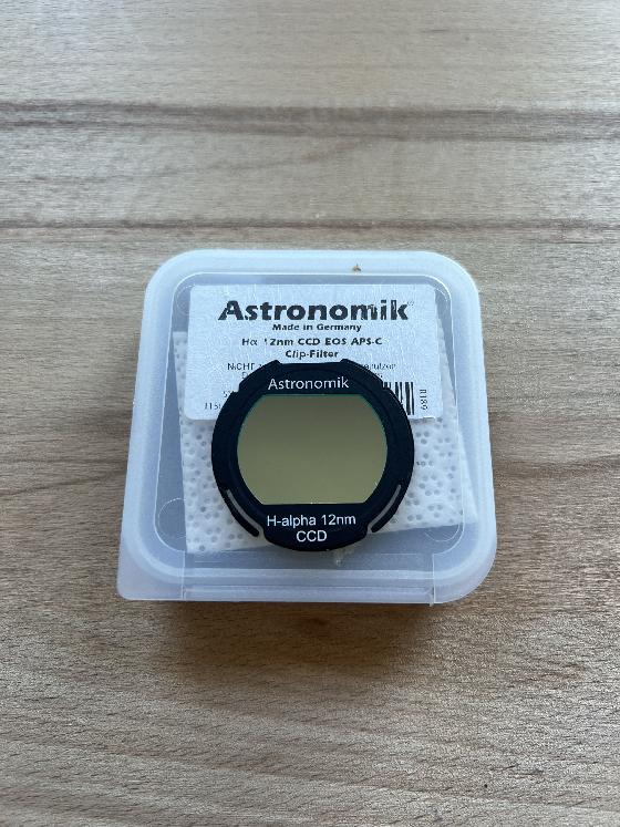 Filtre Astronomik Ha (12nm) EOS-Clip