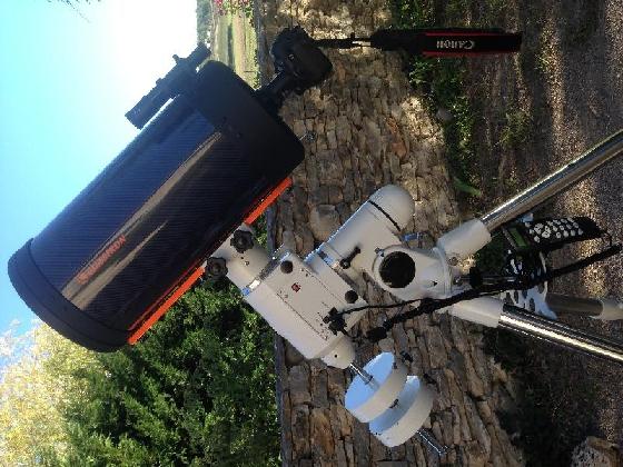 tube Celestron C9 Carbone