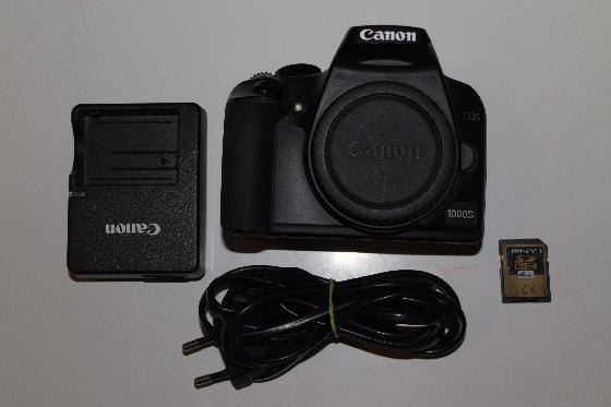 Canon 1000D défiltré partiel + Accessoires