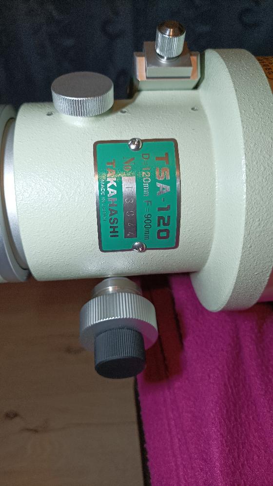 Takahashi TSA120 tube seul, réducteur 0.7x et autres accessoires en option