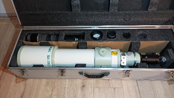 Takahashi TSA120 tube seul, réducteur 0.7x et autres accessoires en option