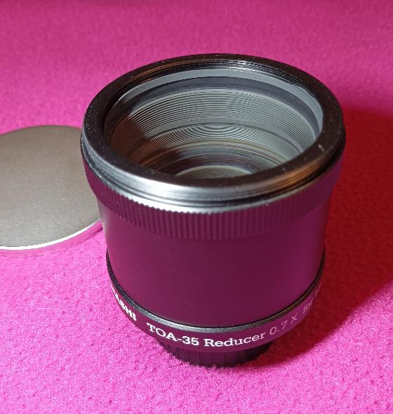 Takahashi TSA120 tube seul, réducteur 0.7x et autres accessoires en option