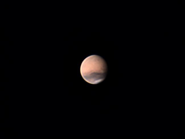 Début de tempête sur Mars
