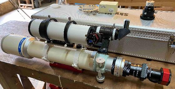 Takahashi FC100DF équipée astrophoto