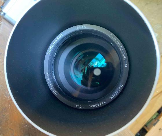 Takahashi FC100DF équipée astrophoto