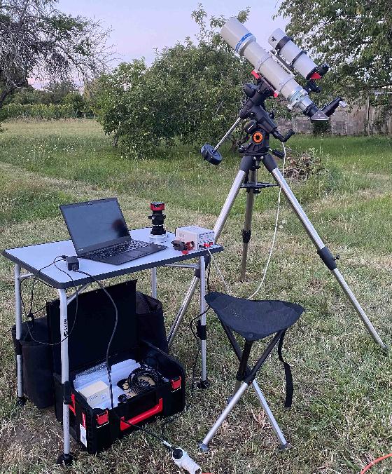 Takahashi FC100DF équipée astrophoto