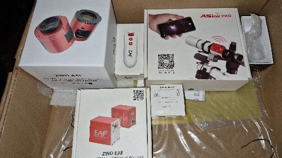 Caméra ZWO Couleur ASI533MC Pro + asiair + Eaf