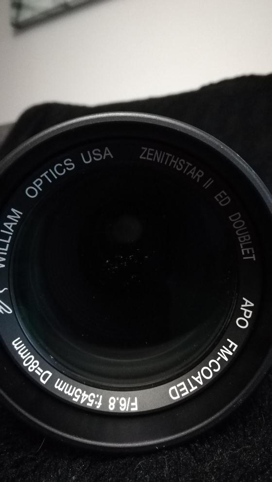 William optics Zenithstar II 80mm