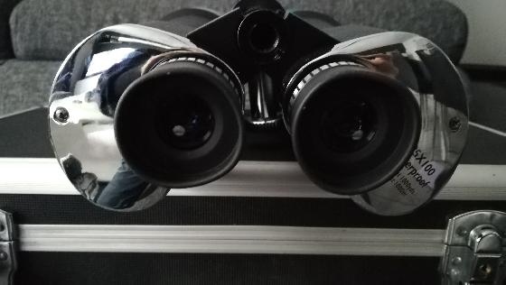 Paire Jumelles 25x100 à restaurer 