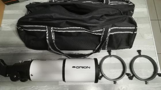 Lunette Orion short tube 80/400 + colliers de guidage