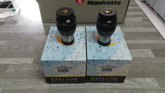 Oculaires Explore scientific 8.8mm 82°