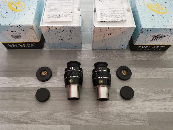 Oculaire Explore scientific 11mm 82° / paire possible 