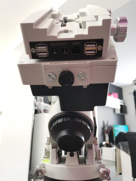 Ioptron CEM60 + trépied colonne Ioptron 