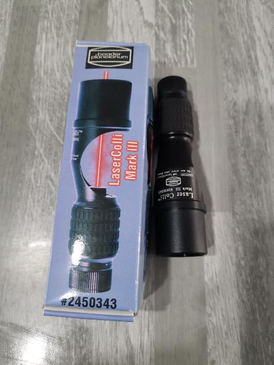 Laser collim Baader Mark III