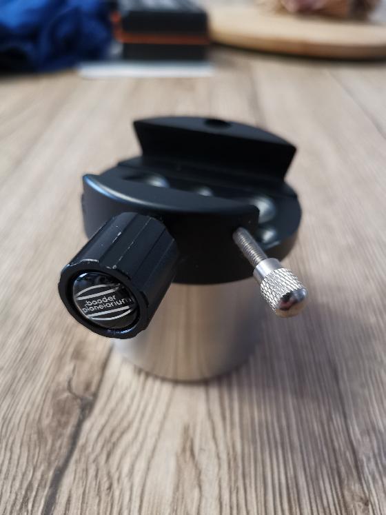 Masselote contrepoids Baader 1kg avec pince vixen