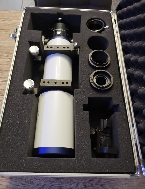 Lunette 80ED astro professionnal + accessoires 