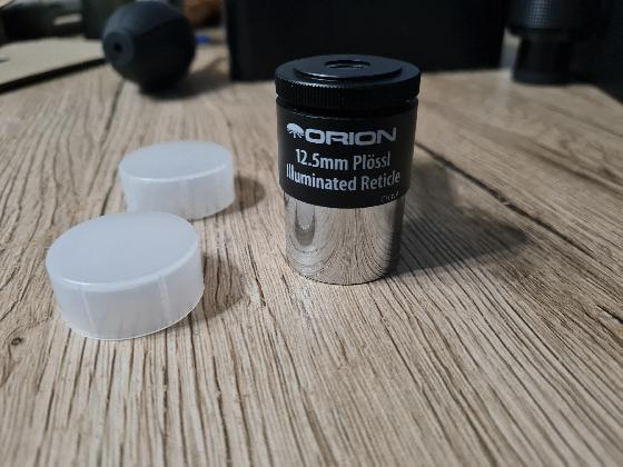 Oculaire reticulé éclairé Orion 12.5mm