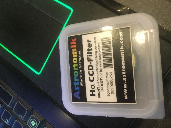 filtre astronomik Ha 31.75 80e Fdpi